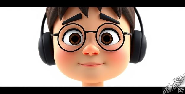 Una imagen de una persona con un estilo de dibujo similar al de Pixar generado con ChatGPT