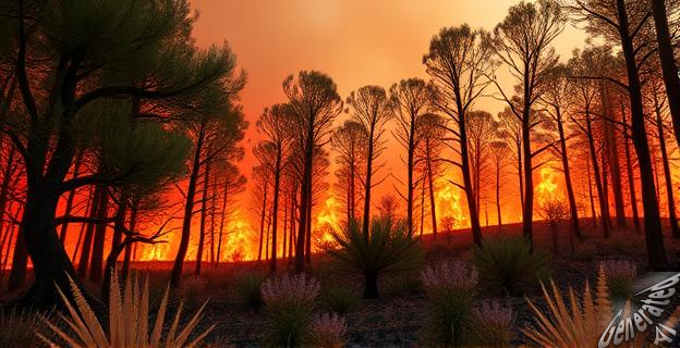 Un hombre de origen marroquí es detenido por la Guardia Civil por provocar un incendio forestal en Colmenar Viejo, con llamas que afectaron a 31 hectáreas del Parque Regional de la Cuenca Alta del Manzanares.