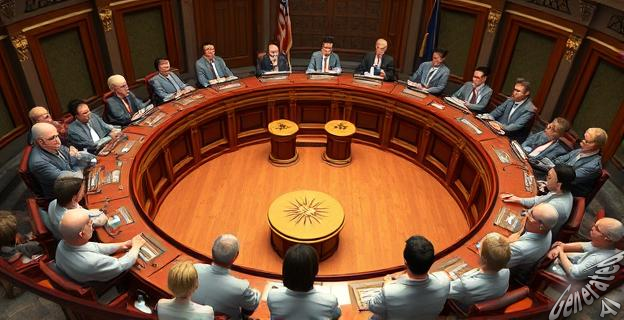 Imagen de un hemiciclo del Congreso de los Diputados con diputados del PSOE mostrando rostros de preocupación y desencanto.