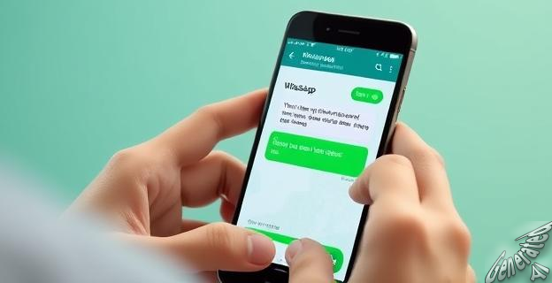 Una imagen de una persona usando un teléfono móvil con la aplicación WhatsApp abierta, mostrando un mensaje traducido en tiempo real.