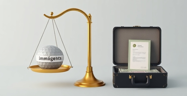 Una imagen que represente una balanza con una pesa etiquetada como 