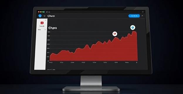 Imagen de una pantalla de ordenador mostrando un gráfico que ilustra el uso del término 