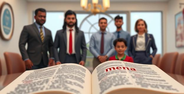 Imagen de un diccionario abierto con la palabra 