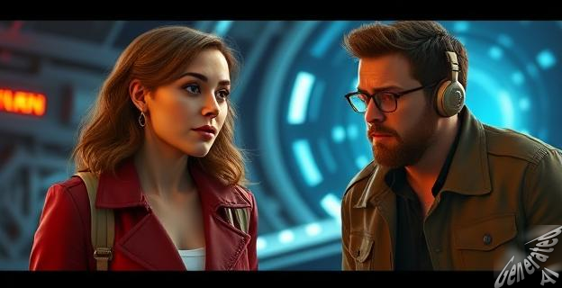 Una imagen de Emma Stone y Jonah Hill en una escena de la serie 