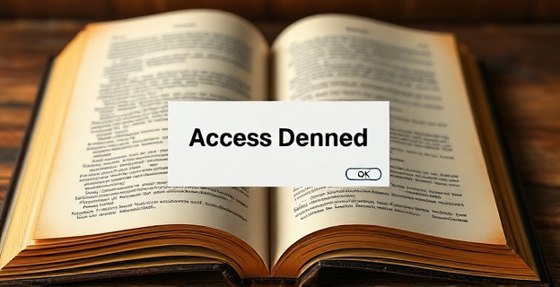 Una pantalla de ordenador mostrando un mensaje de error 