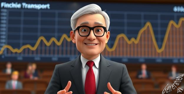 Un ministro de Transportes en una comparecencia en el Congreso de los Diputados con un gráfico de datos de puntualidad en el fondo