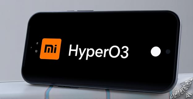 Una imagen de un smartphone Xiaomi con la pantalla mostrando la actualización a HyperOS3