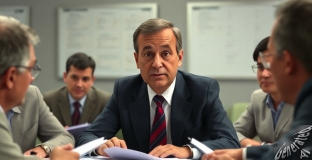 El expresidente del Gobierno español, José Luis Rodríguez Zapatero, en una reunión con miembros de ETA, rodeado de documentos y papeles.