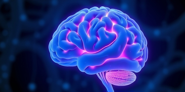 Un cerebro que procesa señales interoceptivas durante el sueño, con una imagen de un sueño recurrente que representa una posible enfermedad