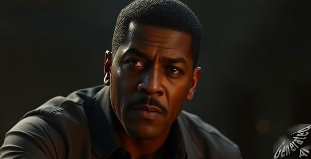 Una imagen de Denzel Washington en una escena intensa de la película 