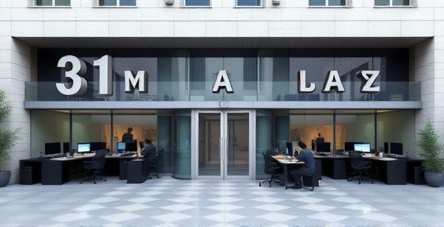 Edificio de La Moncloa con personal trabajando en oficinas