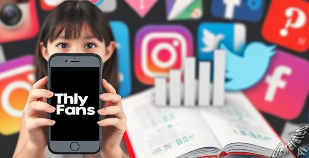 Un collage visual con elementos juveniles modernos: una joven de 14 años con un móvil mostrando un logo genérico de OnlyFans en un fondo de iconos de redes sociales (TikTok, Instagram, Twitter). Se ven gráficos de barras de dinero en euros y signos de interrogación sobre un diploma o libro abierto. La escena transmite el dilema entre el camino educativo tradicional y la atracción de plataformas de contenido sexualizado para adolescentes.