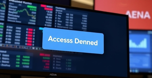 Una pantalla de ordenador mostrando un mensaje de 