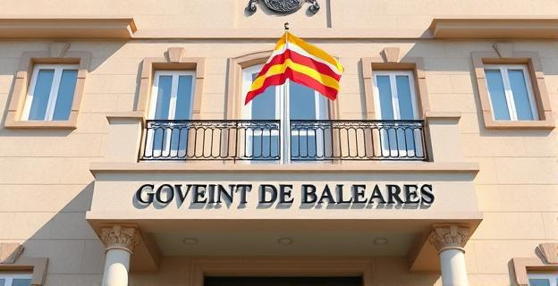 Imagen de un edificio institucional con un letrero que pone 